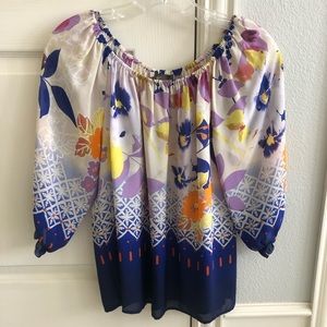 Silk top - Anthropologie